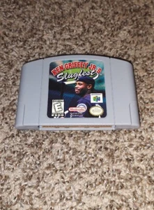 Ken Griffey Jr.'s Slugfest Cart Only (Nintendo 64, 1999) Authentic Tested Workin - Picture 1 of 10