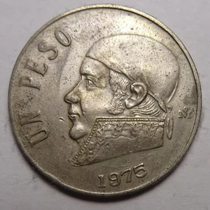 1975 Mexico 1 peso coin - Picture 1 of 2