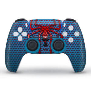 AUS 2PCS PS5 Controllers Dualshock Decal Warp Skin Sticker Multicolored spider - Picture 1 of 10