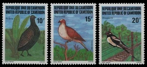 Camerún 1982 - Mi-Nr. 985-987 ** - MNH - Pájaros / Pájaros - Imagen 1 de 1