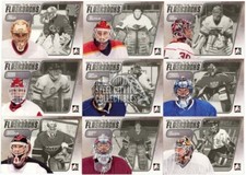2007-08 In The Game Between The Pipes Flashbacks 10-Card Insert Set