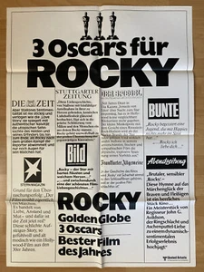 Filmposter * Kinoplakat * Rocky I *1977*Presse* Sylvester Stallone + Talia Shire - Bild 1 von 2
