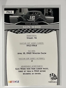 Glen Wood Legends Platinum #P63 /100 2007 Press Pass NASCAR RACING - Picture 1 of 1