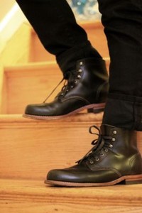 Handmade Men Black Lace Up Ankle Boots, Men Casual Leather Boots, Men ankle Boot