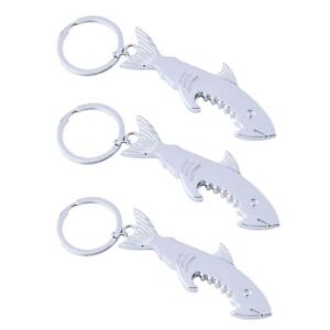 Boyfriend Multi-Function Metal Key Chain Fish Bottle Opener Shark Bottle Opener