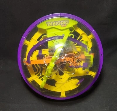 Perplexus Original 3D Puzzle Bola Laberinto Juego Rompecabezas Juguete Spin Master Limpio Foto 1 de 2