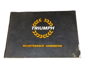 Triumph Maintenance Handbook TR7 and TR8 1979 Model Year Maintenance Information - Picture 1 of 8