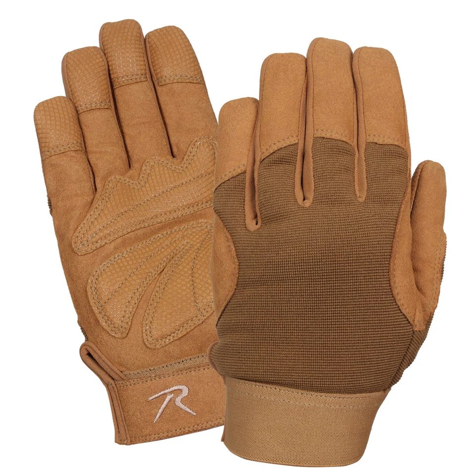 Guantes mecánicos estilo militar para hombre - Guante táctico de trabajo de campo Rothco Foto 1 de 1
