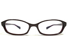 Oliver Peoples Eyeglasses Frames Miam Cady Purple Brown Cat Eye 50-16-135