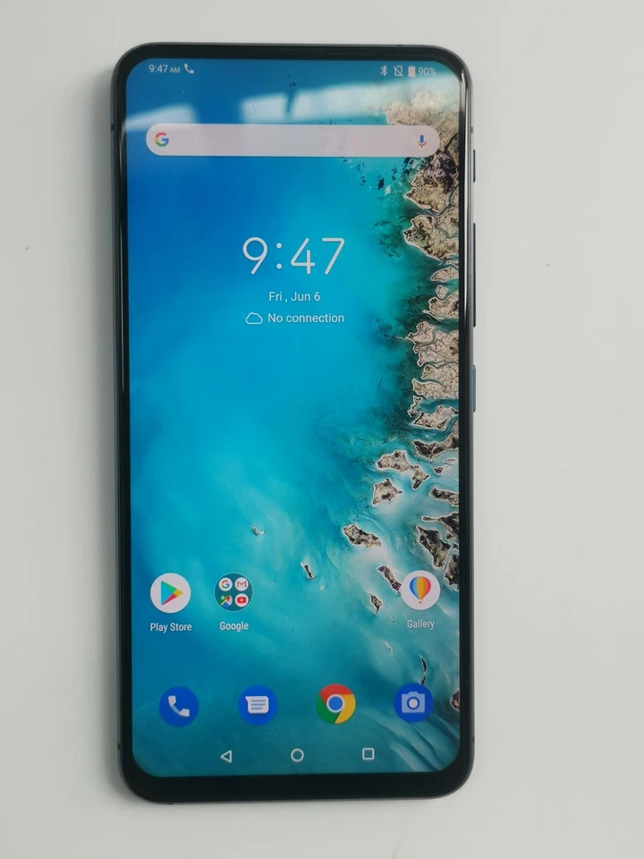 95%Ne w ASUS ZenFone 6-128 GB/256GB-Midnight Black (Unlocked) Flip camera - Image 1 of 4