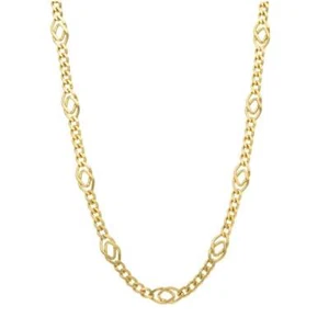Cadena de eslabones de lujo de oro amarillo de 9 quilates - 18" - 8,6 g - Imagen 1 de 4
