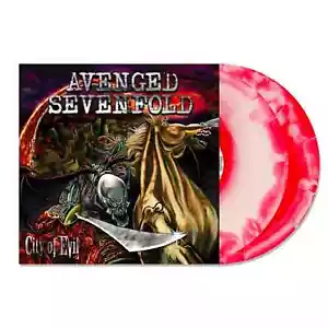 Avenged Sevenfold - City of Evil. Red White Swirl Vinyl 2x12" LP Album SEALED - Picture 1 of 4