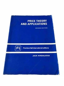 Preistheorie und Anwendungen von Jack Hirshleifer (Hardcover, 1984) - Bild 1 von 2