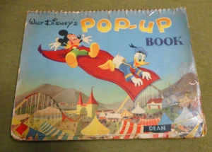 #T87. C. 1950-60s WALT DISNEY DEAN & SONS POP UP BOOK - Picture 1 of 5