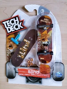Tech Deck Fingerboard Mini-Skateboard Blind Sam Beckett Fuchs - Bild 1 von 3