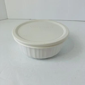 Corning Ware - FRENCH WHITE - 16 oz. (473 mL) Round Casserole Dish - Picture 1 of 4