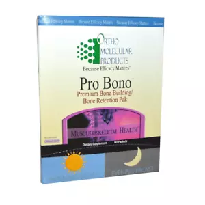 Pro Bono 60 Packets Ortho Molecular Bone Health Bone Building - Picture 1 of 1