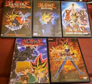 Yu-Gi-Oh (5 DVD Lot) Dungeondice Monsters, Bonds Beyond Time FREE SHIPPING! - Picture 1 of 2