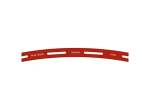 Tracksetta Gleisverlegeschablone Kurve 21" / 533,4 mm Radius OO/HO - Bild 1 von 1