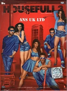 Housefull 3 (Hindi DVD) (2016) (English Subtitles) (Brand New Original DVD) - Picture 1 of 1