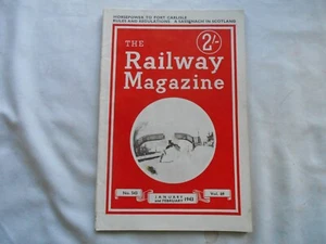 THE RAILWAY MAGAZINE-JANUARY,1943 - Picture 1 of 2
