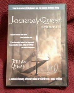 JourneyQuest Season 1 RARE OOP DVD Signed Cover Art, Dead Gentlemen, Gamers - Picture 1 of 3