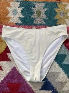 Parte inferior de bikini Summersalt Ivory The High Leg tiro medio talla 8 - Imagen 1 de 3