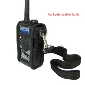 Skórzane miękkie etui ochronne torba na Baofeng UV-5R UV-5RTP GT-5R UV-5R UV-5R + 5RA + - Zdjęcie 1 z 8