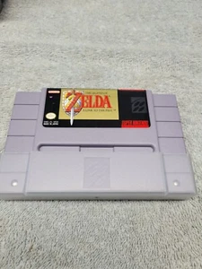 The Legend of Zelda: A Link to the Past (Super Nintendo SNES) Authentic Cart - Picture 1 of 6