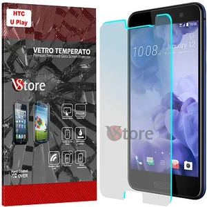 Tempered Glass Screen Protector for HTC U Play LCD 5.2" Protect Save Screen - Picture 1 of 1