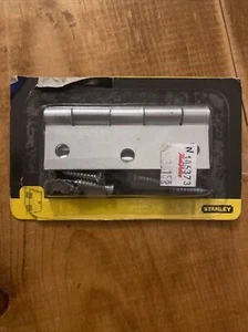 Stanley SCHMALE ALLZWECKSCHARNIERE 752060 PK (2) 3" 76mm STAHL VOLL EINSTECKSCHLITZ NEU - Bild 1 von 2