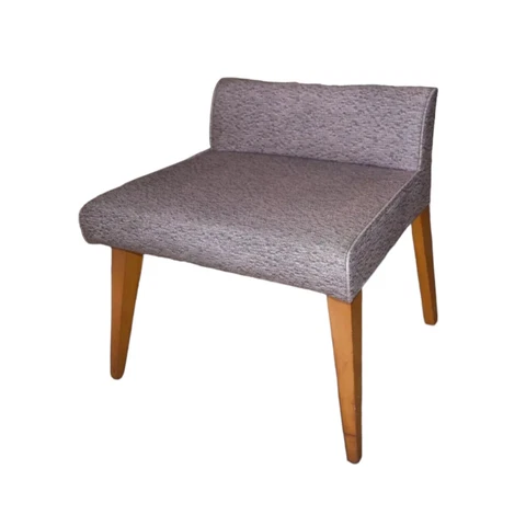 Mid-Century Modern Upholstered Vanity Bench, Chair by Broyhill Cover