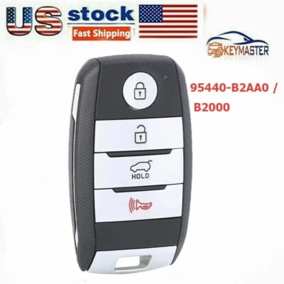 Llavero remoto inteligente para Kia Soul 2014 2015 2016 CQOFN0010 95440-B2200 4 botones Foto 1 de 2
