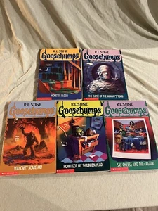 Lot of 5 RL Stine Goosebumps Series 2000 Books #3/5/15/39/44 - Picture 1 of 11