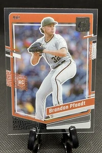 2023 Panini Chronicles Clearly Donruss #3 Brandon Pfaadt RC - Diamondbacks - Picture 1 of 3