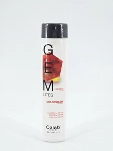 Celeb Luxury GEM LITES Colorwash Color Depositing Shampoo Fire Opal 8.25 fl  - Picture 1 of 7