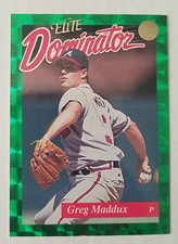 Greg Maddux 1993 Donruss Elite Dominators /5000 Braves 3 of 20 A5