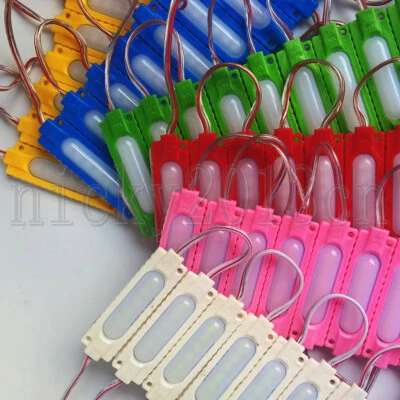 12V 24V 5630 LED Module Light Strip Tape 6LEDs 2W Cover Waterproof Letter Sign - Image 1 of 4