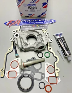 MELLING M295HV GM LS High Volume Oil Pump Change Kit Gaskets Balancer Bolt RTV - Bild 1 von 6