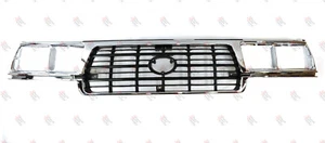*NEW* GRILLE + HEADLIGHT RIMS (CHROME) FIT TOYOTA LANDCRUISER 80 seri 1995 -1998 - Picture 1 of 4