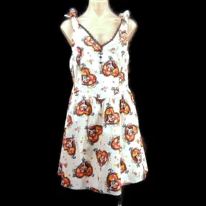 Vestido Book of Life Hot Topic XL Día de Los Muertos 2014 Edición Limitada Calavera de Azúcar - Imagen 1 de 13