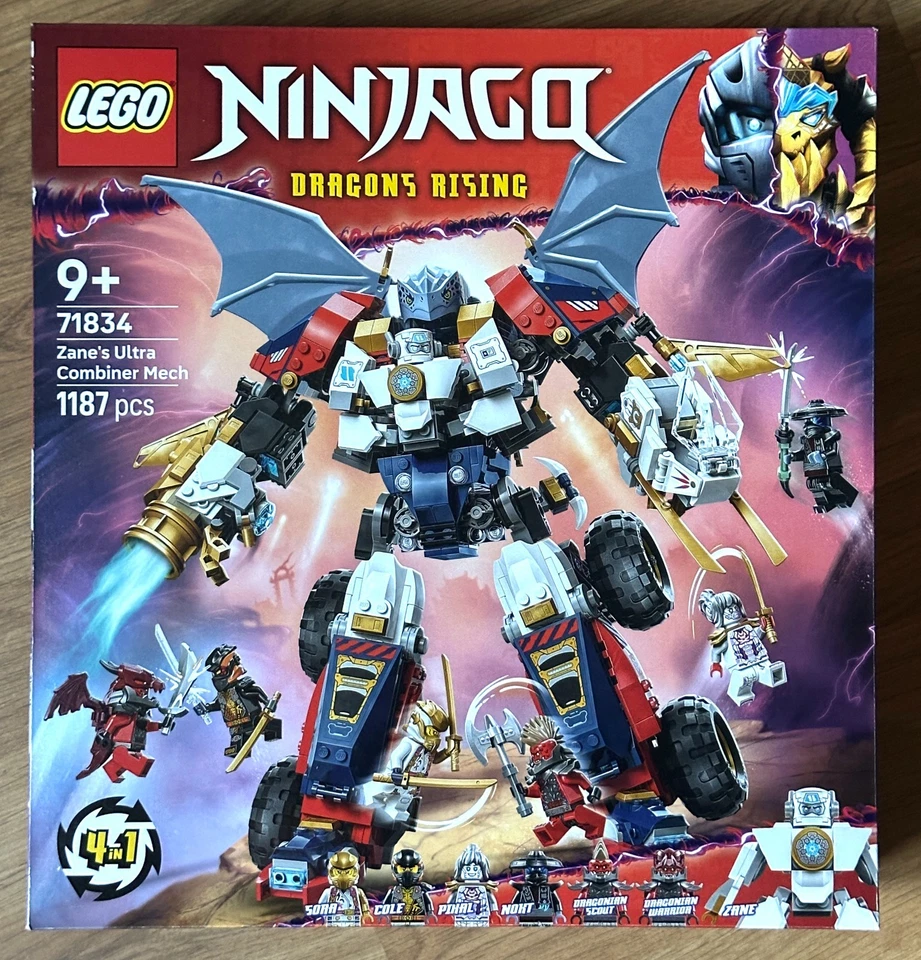 LEGO NINJAGO  `` ZANE'S ULTRA COMBINER MECH ´´  Ref 71834 NUEVO A ESTRENAR - Imagen 1 de 2