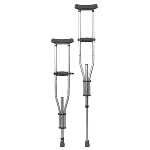 McKesson Aluminum Underarm Crutches 4' 6" to 5' 6" User Ht. 16 per Case - Picture 1 of 3