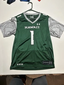 hawaii football jersey youth large under armour - Picture 1 of 3
