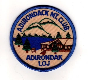 Adirondack Mountain Club, Adirondack LOJ, New York Vintage Old Patch, Original - Bild 1 von 1