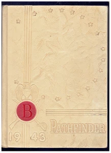 1943 BURLINGTON HIGH SCHOOL & JUNIOR COLLEGE YEARBOOK PATHFINDER, BURLINGTON, IA - Imagen 1 de 6