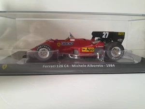 1/24 F1 Ferrari 126 C4 Alboreto 1984 Centauria Panini Salvat Altaya Burago Atlas - Foto 1 di 5