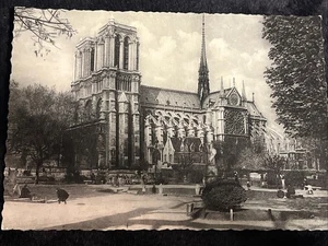 Postal vintage de París Notre Dame, Francia CAP 542 - Imagen 1 de 11