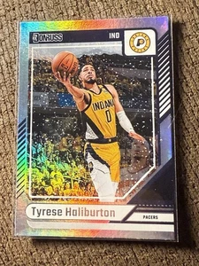 2024-25 Panini Donruss Tyrese Haliburton Silver Holo Foil Parallel Winter - Bild 1 von 2