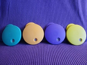 4er Set Tupperware tropffreie Abdrücke Strohhalm Becher Dichtung Ersatzdeckel #4184A - Bild 1 von 9